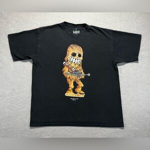 Calaveritas Chewbacca Cabo San Lucas Mexico T-Shirt Men’s XL Black Star Wars